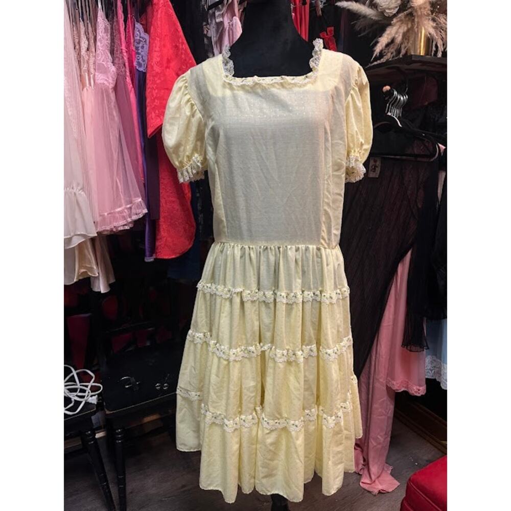 Vintage Nalco Modes Prairie Dress size 8